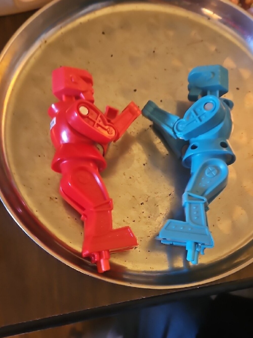 Kids Rock Them Sock Them Toy Set - Blue and Red Figures
